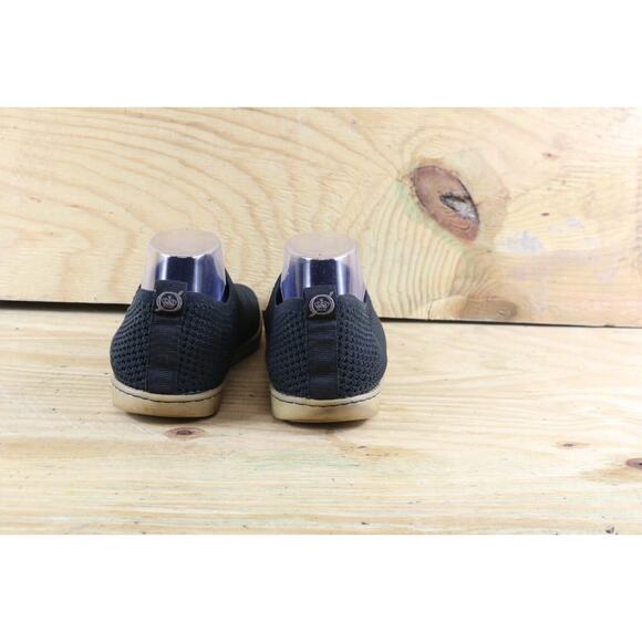 Born Womens Shoes Sz 10M Black Mesh Antero Slip On Flats - Picture 4 of 9